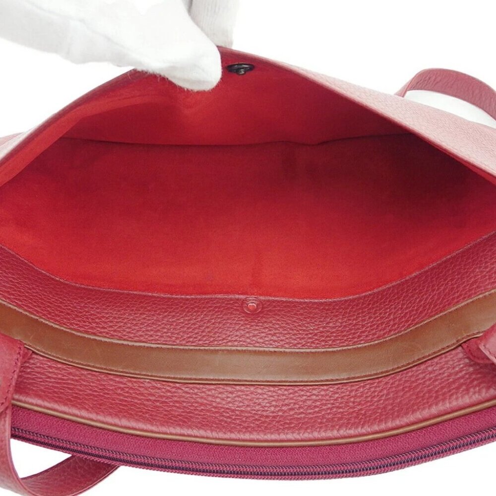 GUCCI Shoulder Bag Red brown Women Authentic secondhand - Picture 6 of 8